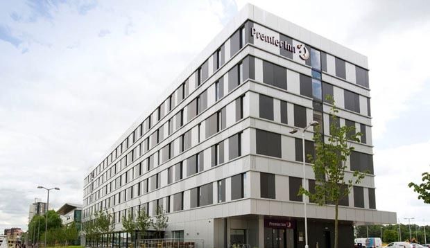 Premier Inn Glasgow Pacific Quay Exterior foto